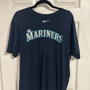 Nike Men's Dark Blue Mariners Tee
